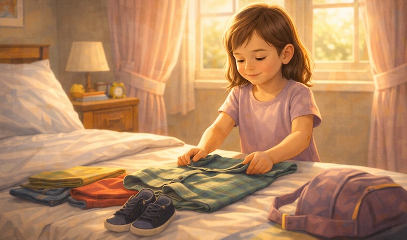 Consejos de organización para niños: anticipar y preparar mejor el día