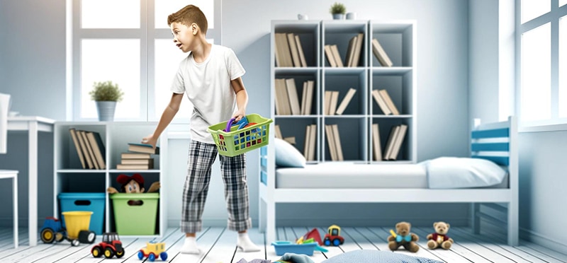 Consejo: Recoger los juguetes