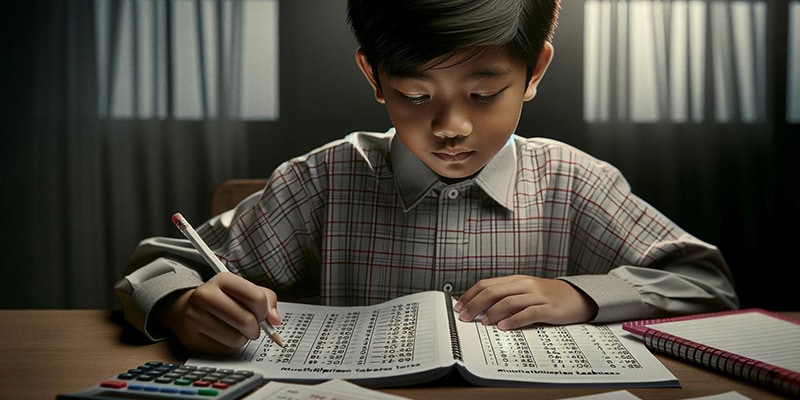 Consejo: Estudiar tablas de multiplicar