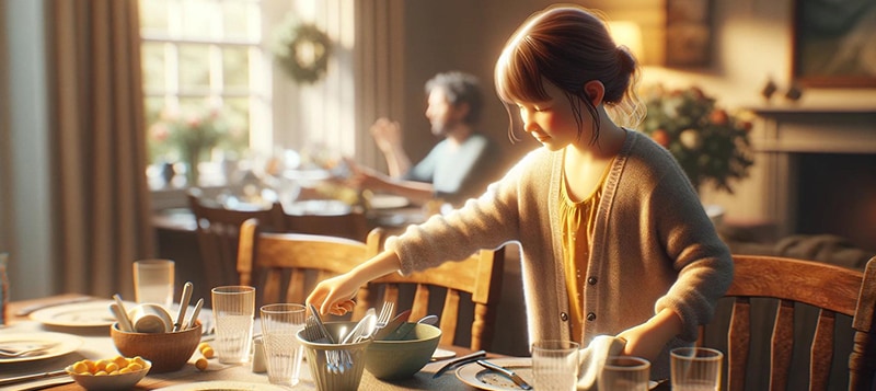 Consejo: Recoger la mesa