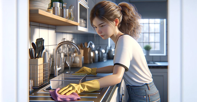 Consejo: Recoger la cocina