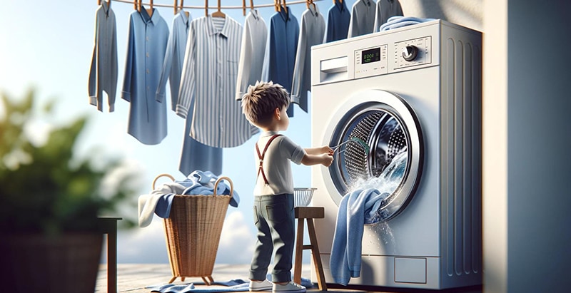 Consejo: Sacar lavadora y tender