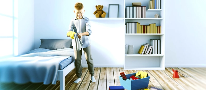 Consejo: Limpiar la habitación