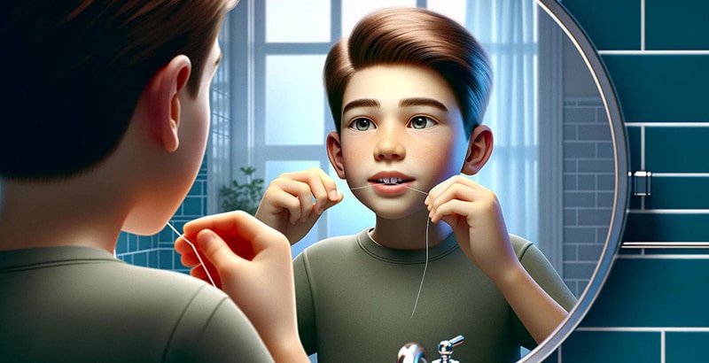 Consejo: Usar hilo dental